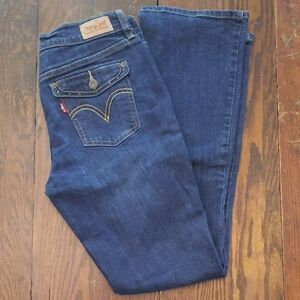 💋Levi's Blue Straight Leg Jeans Classic Denim